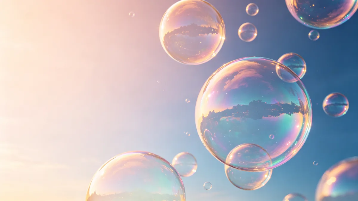 Soft Bubbles In Pastel Light