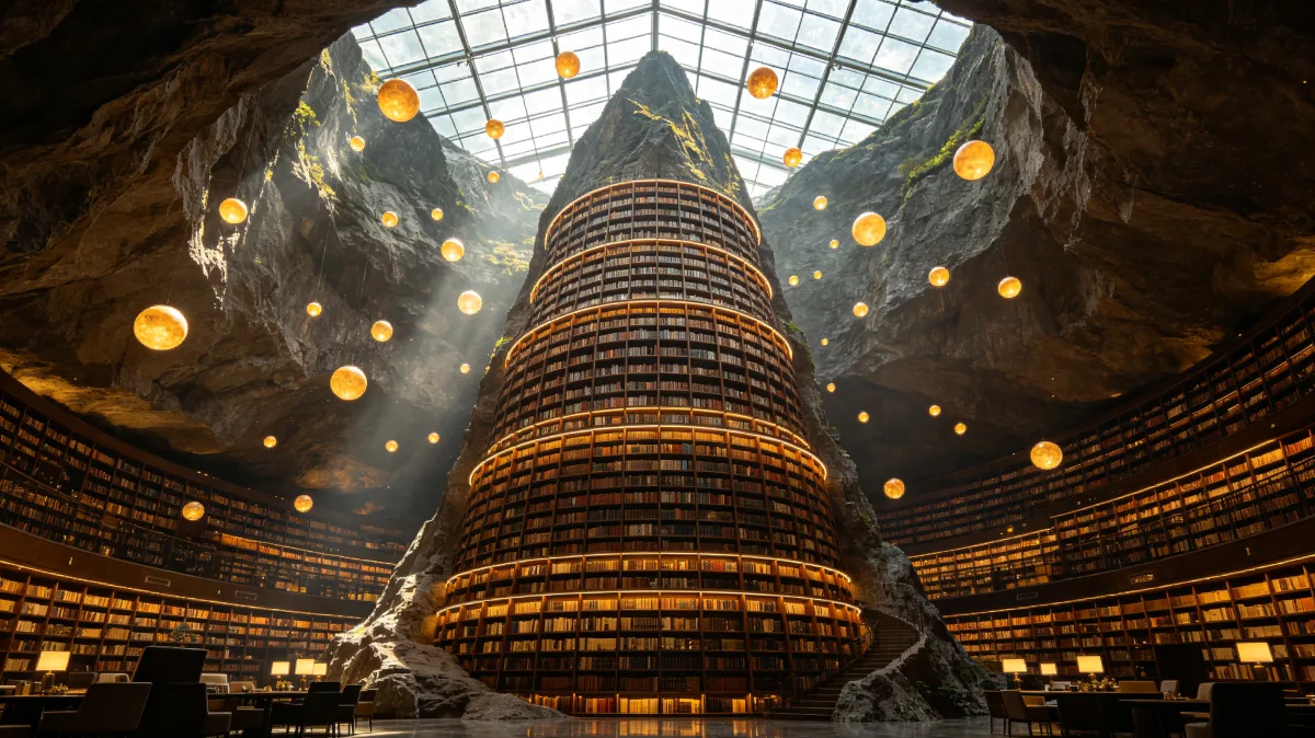 Bamboo Dome Interior Architecture