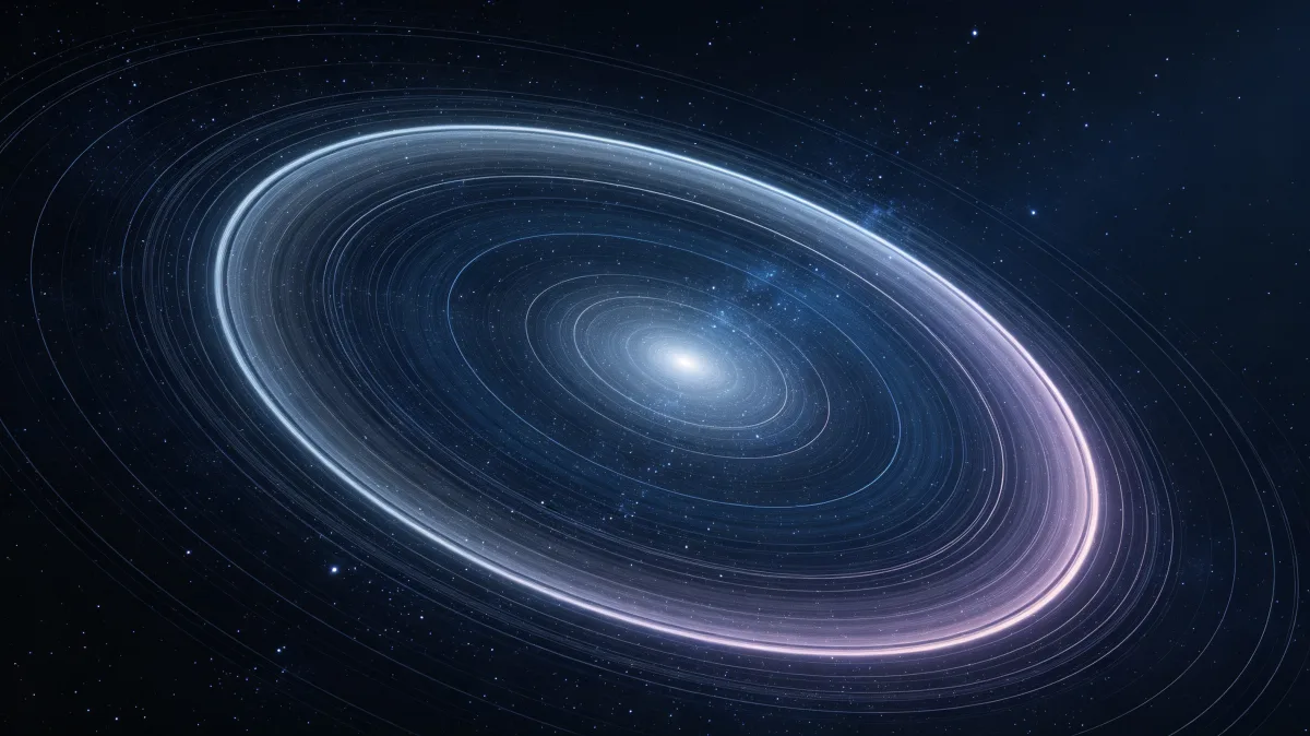 Galaxy Ring Spiral Space